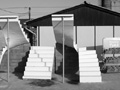 Prefabricated concrete stairs